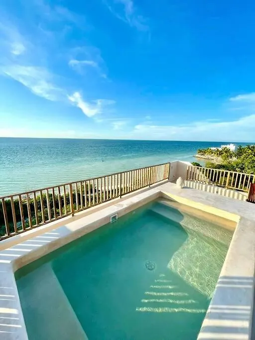 Breathtaking Ocean Vista Penthouse In Holbox At Yumbalam Villa 0*, Isla Holbox Mexico