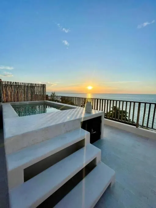 Breathtaking Ocean Vista Penthouse In Holbox At Yumbalam Villa Holiday home Isla Holbox