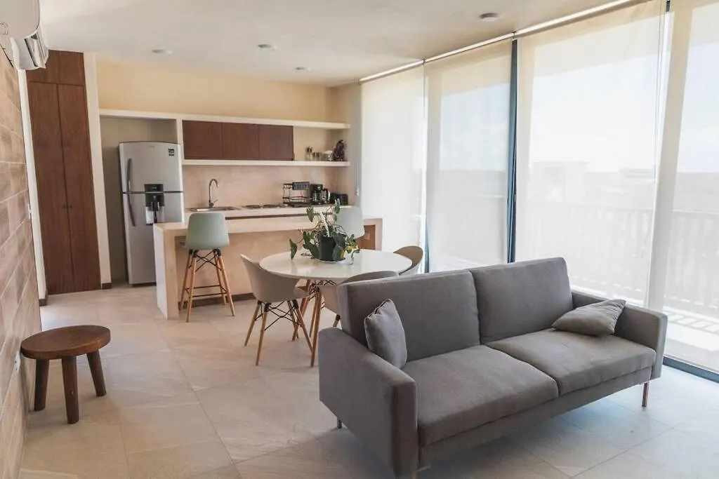 Breathtaking Ocean Vista Penthouse In Holbox At Yumbalam Villa Holiday home
